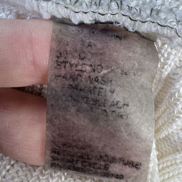 Peter Nygard Cardigan Open Shrug Bolero Ballet Crop Size L Boho Fairy Preppy Y2K - Picture 6 of 6